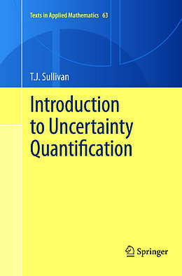 Couverture cartonnée Introduction to Uncertainty Quantification de T. J. Sullivan