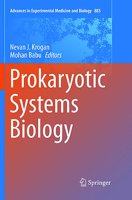 Couverture cartonnée Prokaryotic Systems Biology de 