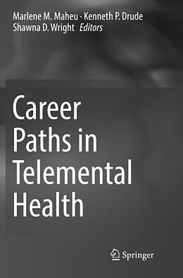 Kartonierter Einband Career Paths in Telemental Health von 