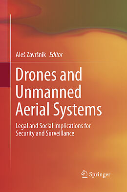 Couverture cartonnée Drones and Unmanned Aerial Systems de 