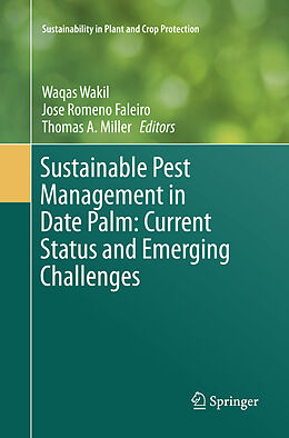 Couverture cartonnée Sustainable Pest Management in Date Palm: Current Status and Emerging Challenges de 