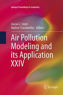 Kartonierter Einband Air Pollution Modeling and its Application XXIV von 