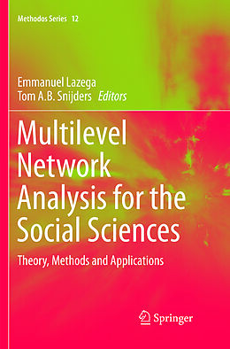 Kartonierter Einband Multilevel Network Analysis for the Social Sciences von 