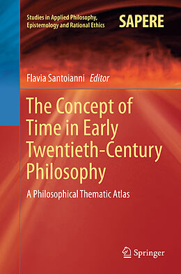 Couverture cartonnée The Concept of Time in Early Twentieth-Century Philosophy de 