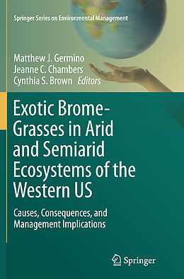 Kartonierter Einband Exotic Brome-Grasses in Arid and Semiarid Ecosystems of the Western US von 
