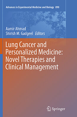 Kartonierter Einband Lung Cancer and Personalized Medicine: Novel Therapies and Clinical Management von 