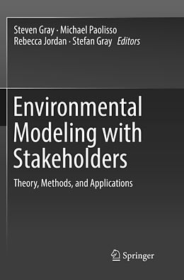 Couverture cartonnée Environmental Modeling with Stakeholders de 