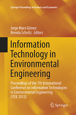 Couverture cartonnée Information Technology in Environmental Engineering de 