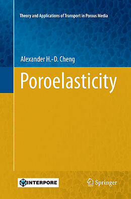 Couverture cartonnée Poroelasticity de Alexander H. -D. Cheng