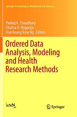 Kartonierter Einband Ordered Data Analysis, Modeling and Health Research Methods von 
