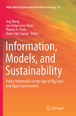 Kartonierter Einband Information, Models, and Sustainability von 