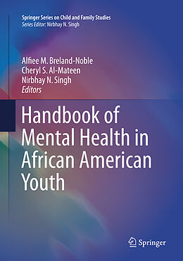 Couverture cartonnée Handbook of Mental Health in African American Youth de 