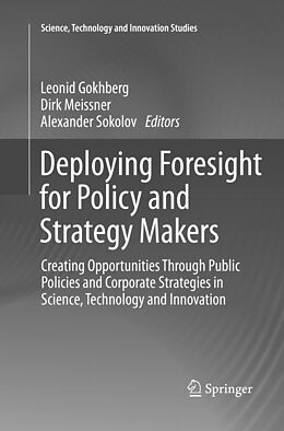 Couverture cartonnée Deploying Foresight for Policy and Strategy Makers de 