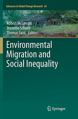 Kartonierter Einband Environmental Migration and Social Inequality von 