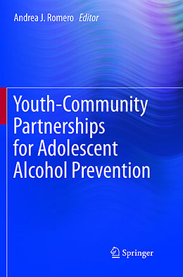 Couverture cartonnée Youth-Community Partnerships for Adolescent Alcohol Prevention de 