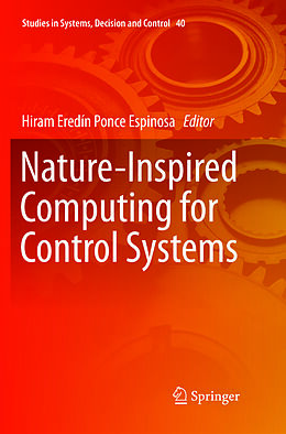 Couverture cartonnée Nature-Inspired Computing for Control Systems de 