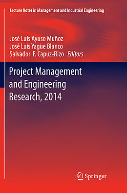 Kartonierter Einband Project Management and Engineering Research, 2014 von 