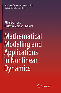 Couverture cartonnée Mathematical Modeling and Applications in Nonlinear Dynamics de 