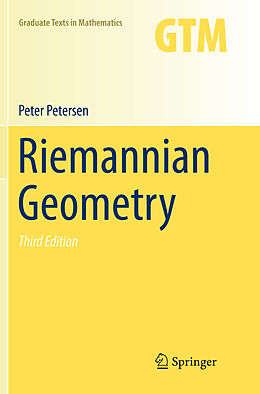Kartonierter Einband Riemannian Geometry von Peter Petersen