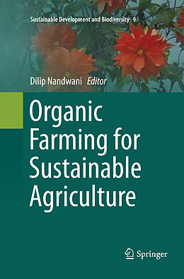 Couverture cartonnée Organic Farming for Sustainable Agriculture de 