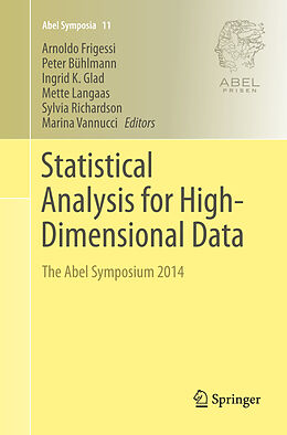 Kartonierter Einband Statistical Analysis for High-Dimensional Data von 