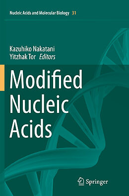 Couverture cartonnée Modified Nucleic Acids de 