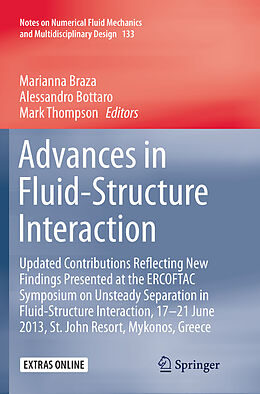 Couverture cartonnée Advances in Fluid-Structure Interaction de 