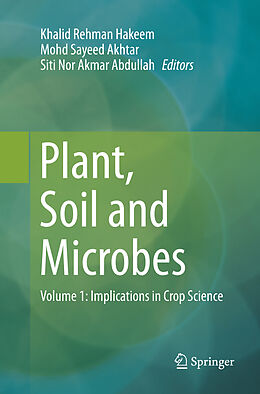 Couverture cartonnée Plant, Soil and Microbes de 