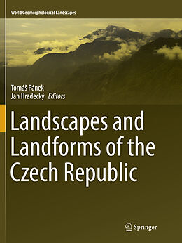 Couverture cartonnée Landscapes and Landforms of the Czech Republic de 