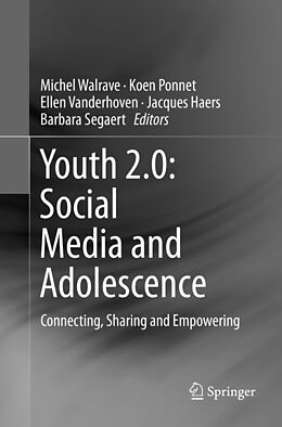 Couverture cartonnée Youth 2.0: Social Media and Adolescence de 