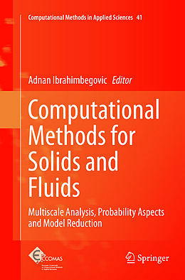 Couverture cartonnée Computational Methods for Solids and Fluids de 