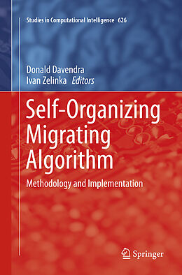 Couverture cartonnée Self-Organizing Migrating Algorithm de 