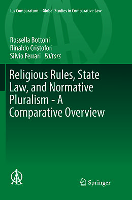 Couverture cartonnée Religious Rules, State Law, and Normative Pluralism - A Comparative Overview de 