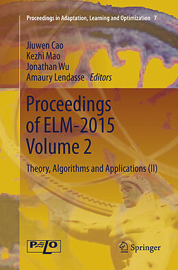 Couverture cartonnée Proceedings of ELM-2015 Volume 2 de 