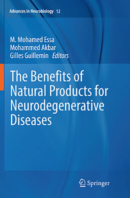 Couverture cartonnée The Benefits of Natural Products for Neurodegenerative Diseases de 