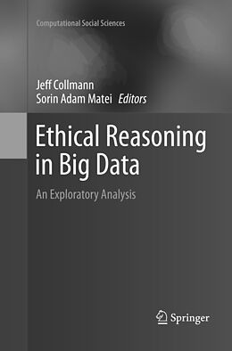 Kartonierter Einband Ethical Reasoning in Big Data von 