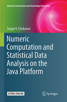 Kartonierter Einband Numeric Computation and Statistical Data Analysis on the Java Platform von Sergei V. Chekanov