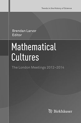Kartonierter Einband Mathematical Cultures von 