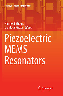 Kartonierter Einband Piezoelectric MEMS Resonators von 