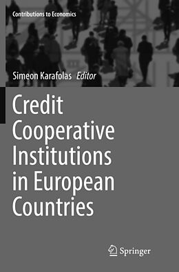 Couverture cartonnée Credit Cooperative Institutions in European Countries de 