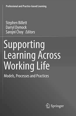 Couverture cartonnée Supporting Learning Across Working Life de 