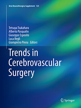 Couverture cartonnée Trends in Cerebrovascular Surgery de 