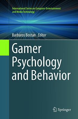 Couverture cartonnée Gamer Psychology and Behavior de 