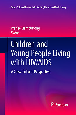 Couverture cartonnée Children and Young People Living with HIV/AIDS de 
