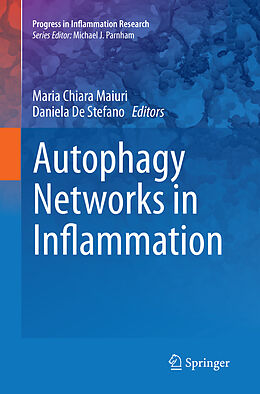 Couverture cartonnée Autophagy Networks in Inflammation de 