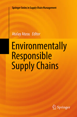 Couverture cartonnée Environmentally Responsible Supply Chains de 