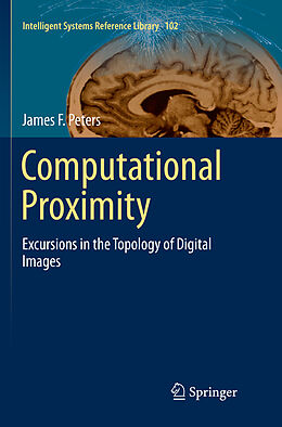 Couverture cartonnée Computational Proximity de James F. Peters