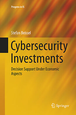Couverture cartonnée Cybersecurity Investments de Stefan Beissel