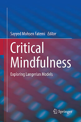 Couverture cartonnée Critical Mindfulness de 