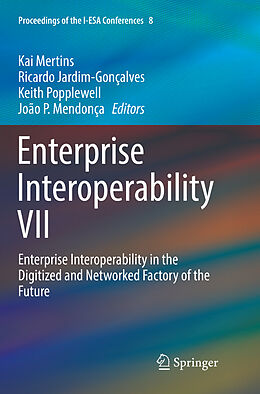 Couverture cartonnée Enterprise Interoperability VII de 